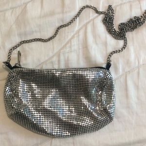Urban Outfitters Silver Crossbody/Shoulder Bag